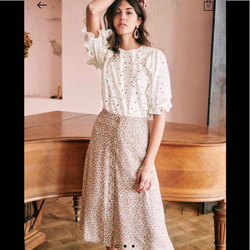 Sezane Nalla Skirt NWT🌿